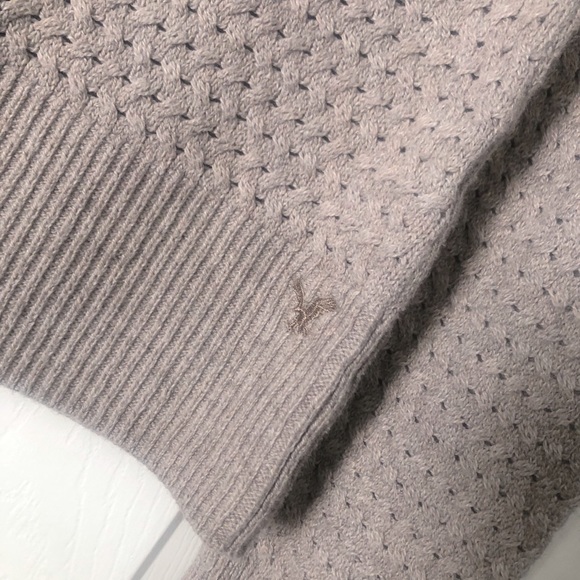 American Eagle Tan Knit Sweater - Picture 5 of 8